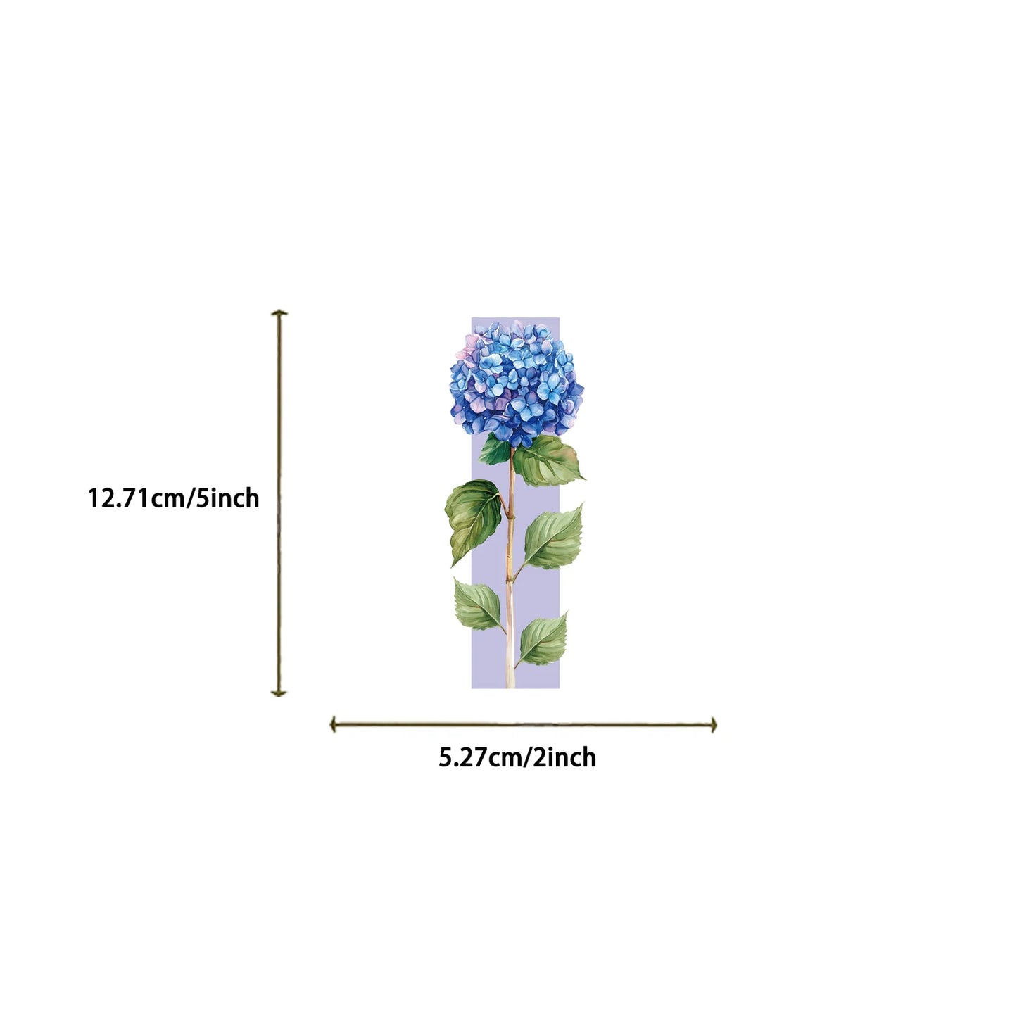 Set of 30 Watercolour Flower Bookmarks – Floral Page Markers for Readers & Students