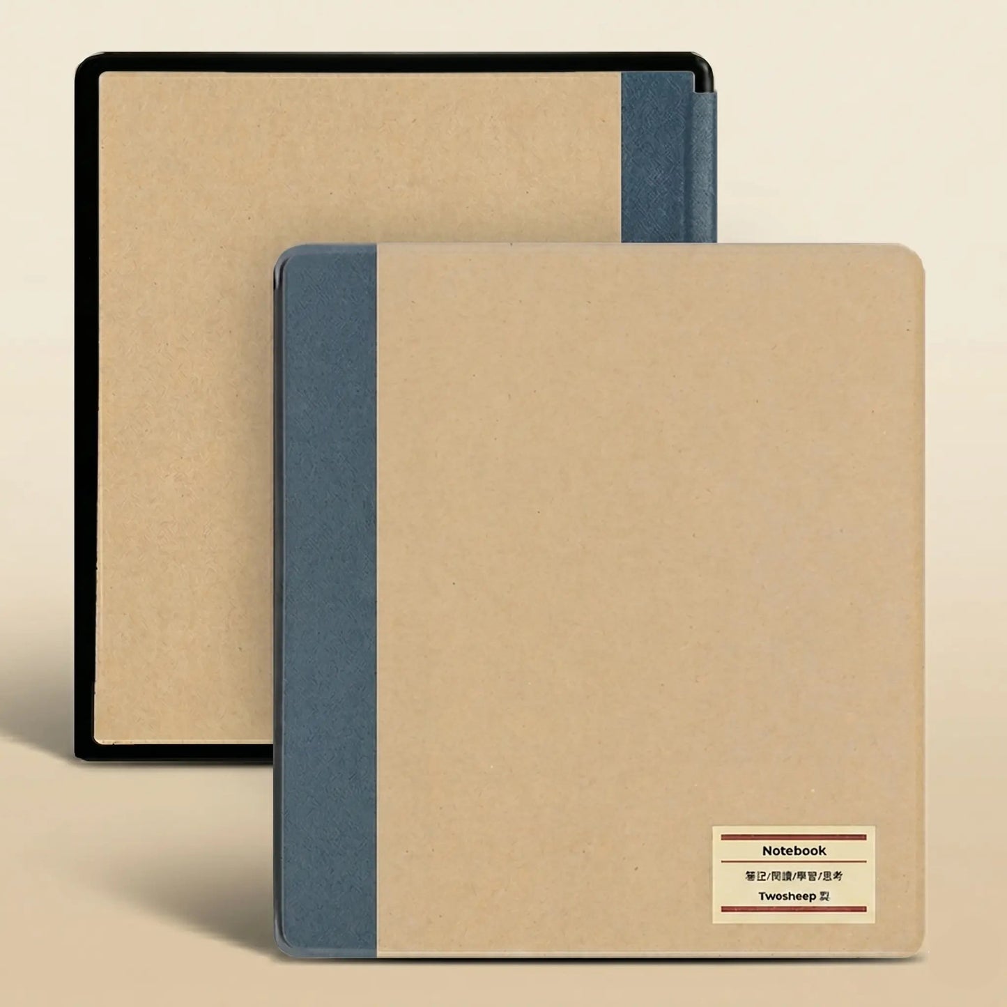 Notebook-Style Kindle Scribe Case – Hard Shell Magnetic Cover with Auto Sleep/Wake & Pen Holder (10.2″, 2022 & 2024)