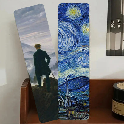 Set of 30 Famous Art Painting Bookmarks – Classic Masterpiece Reading Markers & Creative Gift