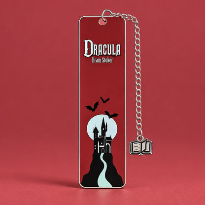 'Sherlock Holmes', 'Frankenstein' & 'Dracula' Metal Bookmarks – Gothic Mystery Novel Bookmarks for Book Lovers & Readers