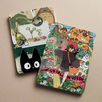 Studio Ghibli-Inspired Kindle Case – Fits Kindle Basic and Paperwhite (7th-12th Gen) – Faux Leather