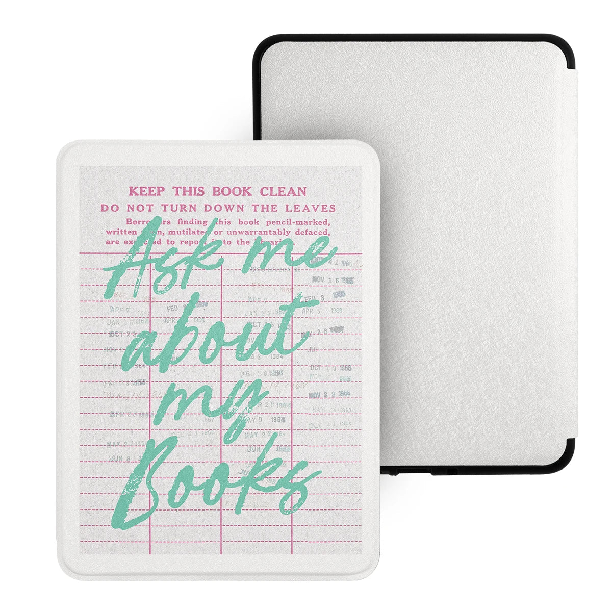 Girly Bookish Kindle Case – Cute Reader Quote Magnetic Cover for Paperwhite 7th–12th Gen, Kindle 8th–11th Gen & Colorsoft 7-inch