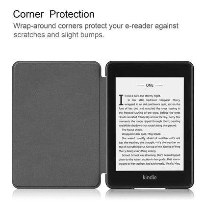 Celestial Moon & Floral Majesty Kindle Case – Fits Kindle Paperwhite (12th, 11th, 10th Gen) and Kindle Basic (11th Gen) – Faux Leather