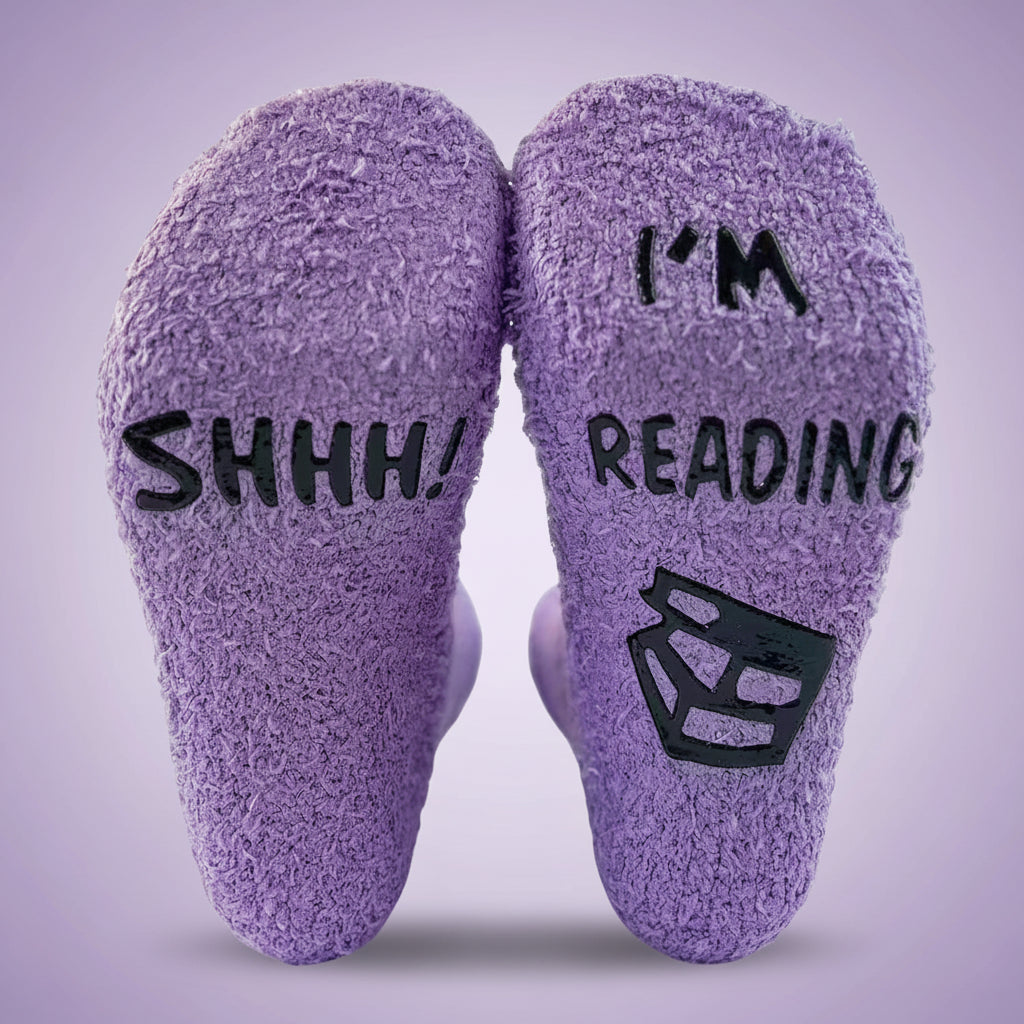 Colourful Edition “Shh! I’m Reading” Socks – Cosy Gift for Book Lovers