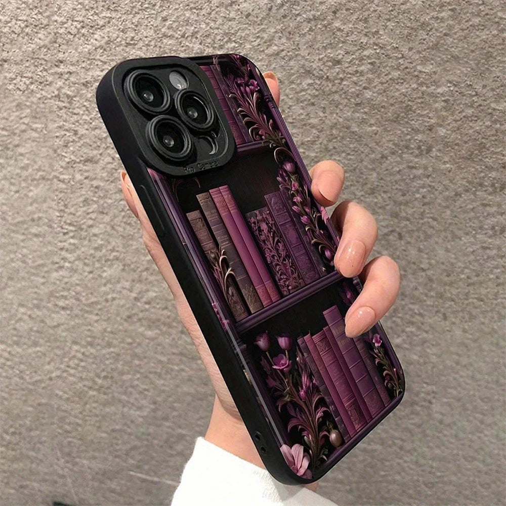 Vintage Bookcase-Style Samsung Galaxy Case – For Galaxy S21-S25, Note 20 Series, A52-A56, S-FE Models & More