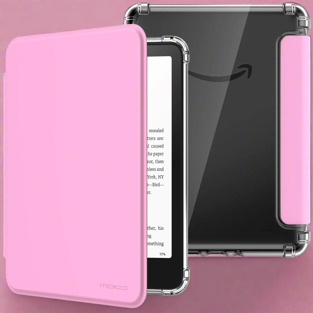 MoKo Clear Case for 7" Kindle Paperwhite (12th Gen, 2024)