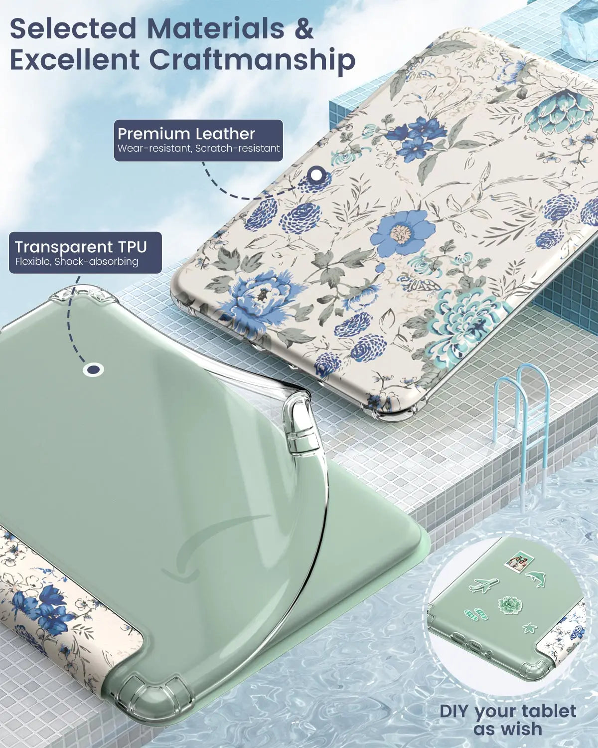 MoKo Clear Case for 7" Kindle Paperwhite (12th Gen, 2024)