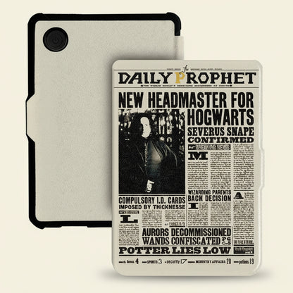Harry Potter Themed ("The Daily Prophet") Flip Protective Case for Kobo Clara (Colour, BW, & 2E)