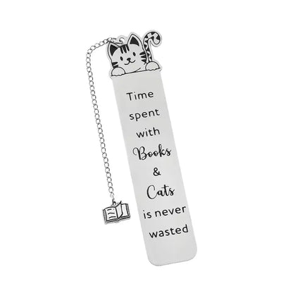 You Pawsed Here – Metal Cat Bookmark