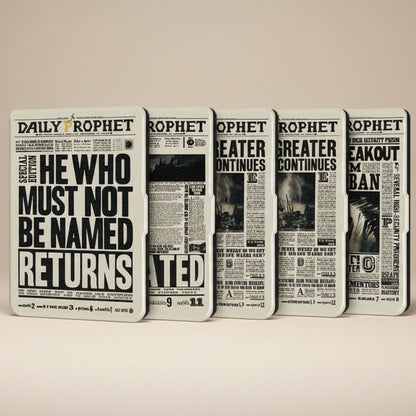 Harry Potter Themed ("The Daily Prophet") Flip Protective Case for Kobo Clara (Colour, BW, & 2E)