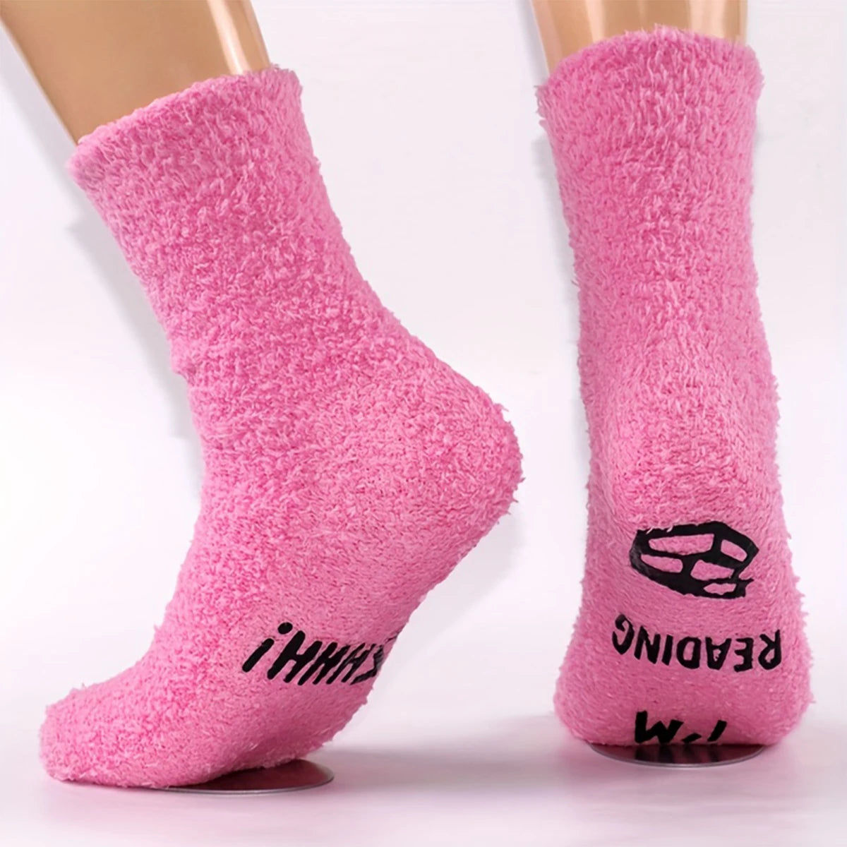 Colourful Edition “Shh! I’m Reading” Socks – Cosy Gift for Book Lovers