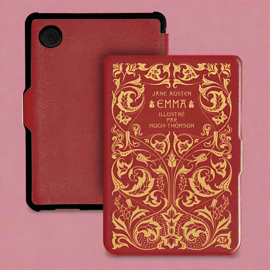 Jane Austen-Inspired Kobo Clara Case – 6-Inch Magnetic TPU Cover with Auto Wake/Sleep (Pride & Prejudice, Sense & Sensibility, Emma & More)