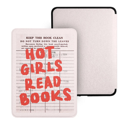 Girly Bookish Kindle Case – Cute Reader Quote Magnetic Cover for Paperwhite 7th–12th Gen, Kindle 8th–11th Gen & Colorsoft 7-inch
