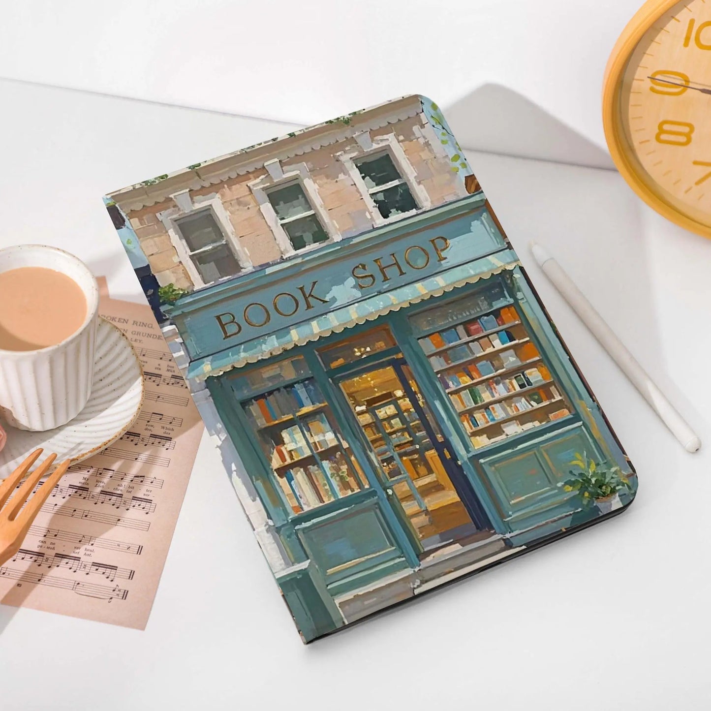 Cosy Bookshop iPad Case – For iPad, iPad Air, Pro & Mini Models