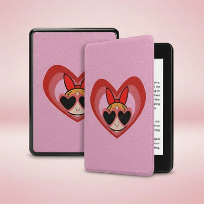 Cherry & Bear Kindle Cases – Faux Leather & Silicone Soft Shell for Basic & Paperwhite (10th–12th Gen)