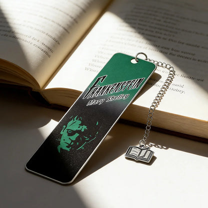 'Sherlock Holmes', 'Frankenstein' & 'Dracula' Metal Bookmarks – Gothic Mystery Novel Bookmarks for Book Lovers & Readers