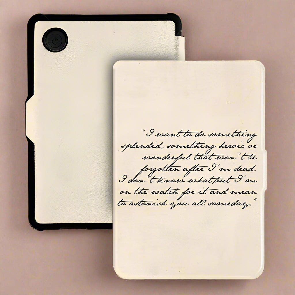 Jane Austen-Inspired Kobo Clara Case – 6-Inch Magnetic TPU Cover with Auto Wake/Sleep (Pride & Prejudice, Sense & Sensibility, Emma & More)