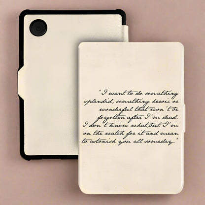 Jane Austen-Inspired Kobo Clara Case – 6-Inch Magnetic TPU Cover with Auto Wake/Sleep (Pride & Prejudice, Sense & Sensibility, Emma & More)
