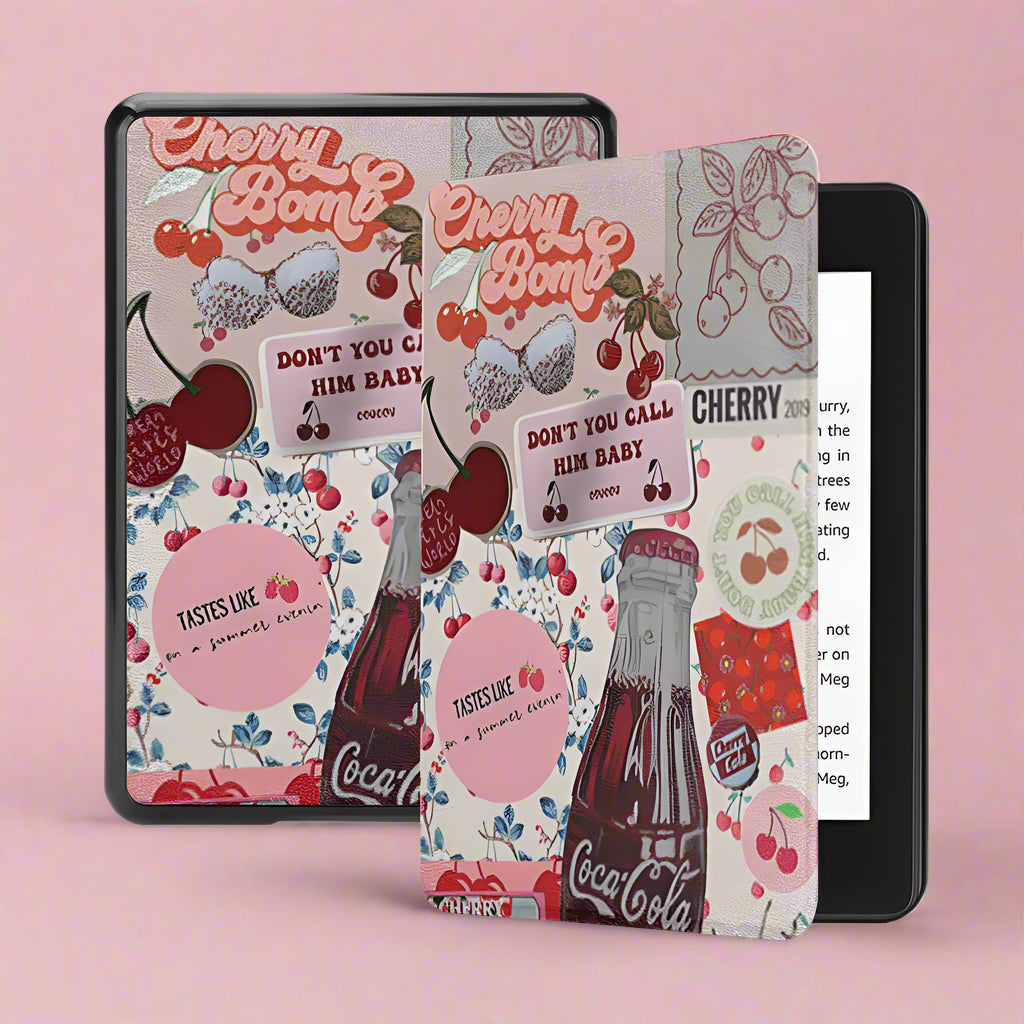 Studio Ghibli-Inspired Kindle Case – Fits Kindle Basic and Paperwhite (7th-12th Gen) – Faux Leather