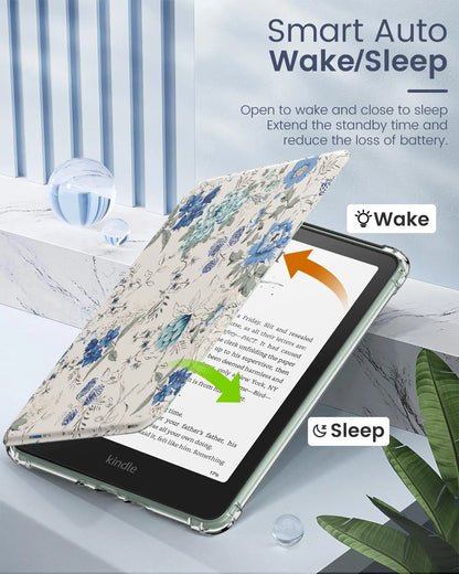 MoKo Clear Case for 7" Kindle Paperwhite (12th Gen, 2024)