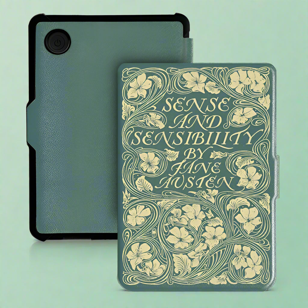 Jane Austen-Inspired Kobo Clara Case – 6-Inch Magnetic TPU Cover with Auto Wake/Sleep (Pride & Prejudice, Sense & Sensibility, Emma & More)
