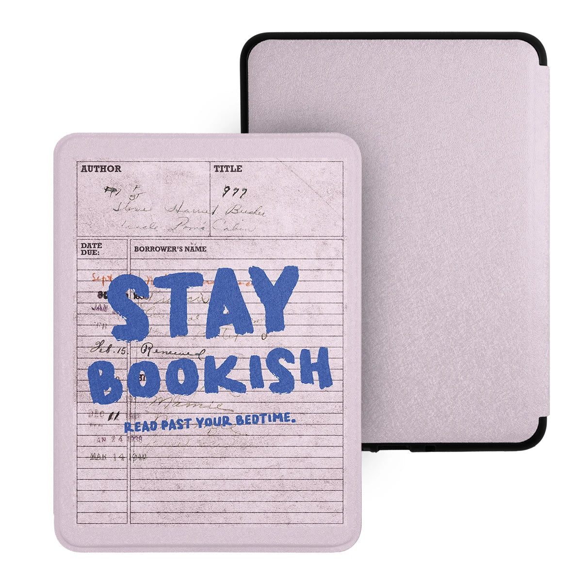 Girly Bookish Kindle Case – Cute Reader Quote Magnetic Cover for Paperwhite 7th–12th Gen, Kindle 8th–11th Gen & Colorsoft 7-inch