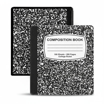 Notebook-Style Kindle Scribe Case – Hard Shell Magnetic Cover with Auto Sleep/Wake & Pen Holder (10.2″, 2022 & 2024)
